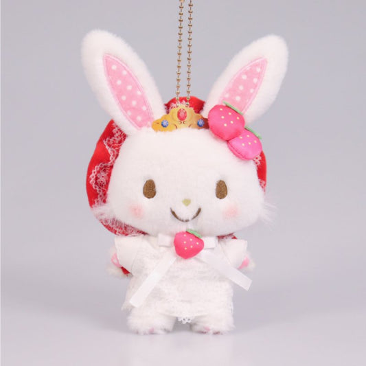 [WISH ME MELL PRINCESS] "Ichigo Shinbun 50th Anniversary x Munyugurumi Patio POPUP STORE" Plush Keychain