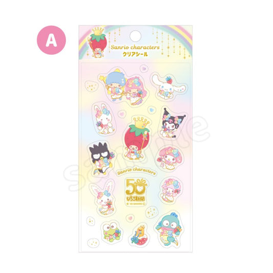 [A] "Ichigo Shinbun 50th Anniversary x Munyugurumi Patio POPUP STORE" Sticker Sheet
