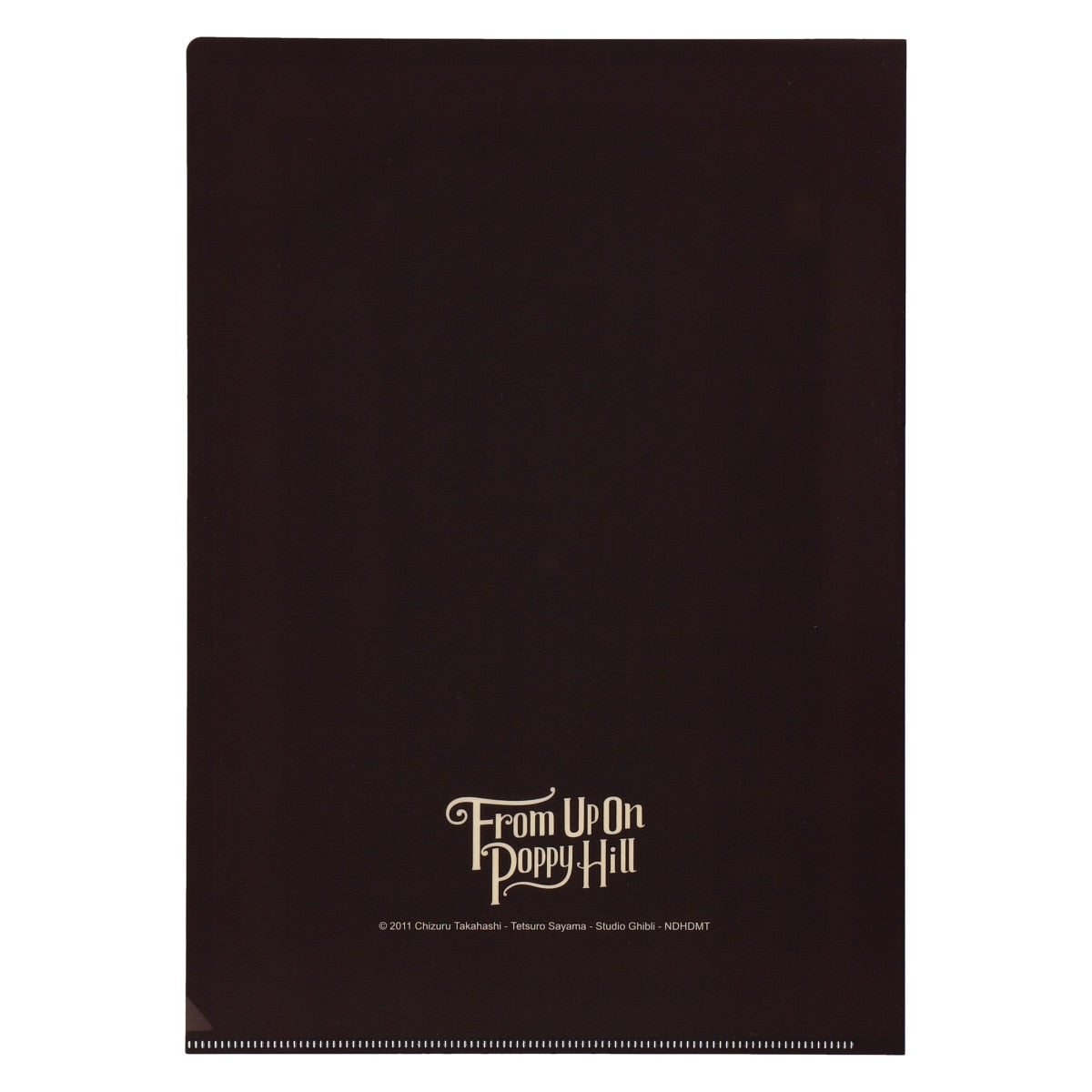 "From Up on Poppy Hill" Retro Frame File Folder