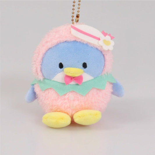 [TUXEDO SAM STRAWBERRY] "Ichigo Shinbun 50th Anniversary x Munyugurumi Patio POPUP STORE" Plush Keychain