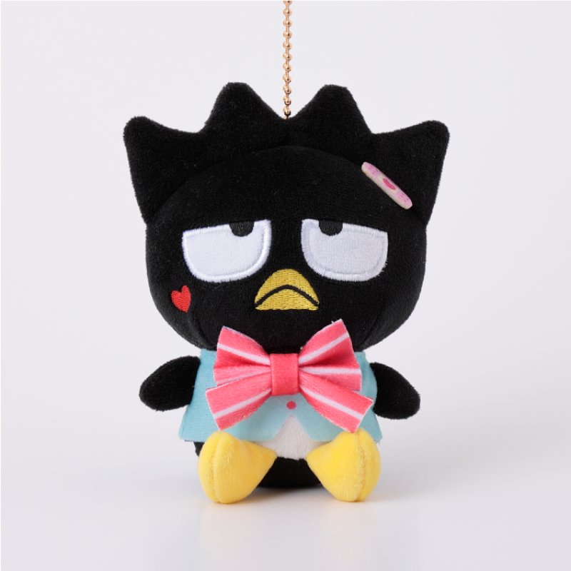 [BADTZ MARU VALENTINE] "Ichigo Shinbun 50th Anniversary x Munyugurumi Patio POPUP STORE" Plush Keychain