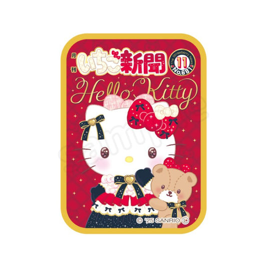[NO. 681 / BOWS HELLO KITTY] "Ichigo Shinbun 50th Anniversary x Munyugurumi Patio POPUP STORE Cover Collection" Hand Towel