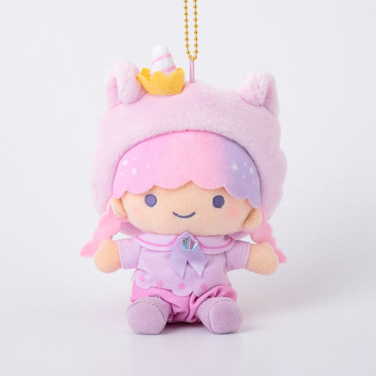 [LALA] "Little Twin Stars Twilight Unicorn" Plush Keychain