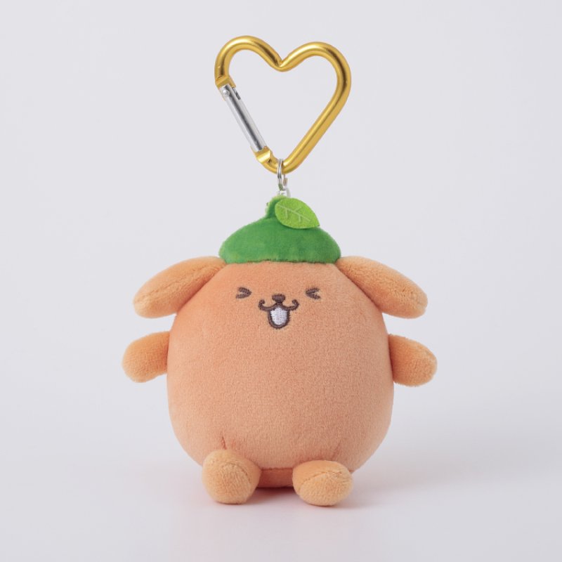 [MANDARIN ORANGE] "Pompompurin Happy Flavor 2" Plush Keychain