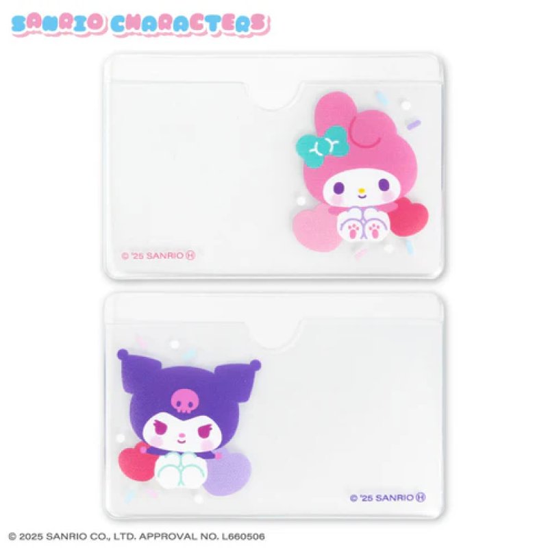 [MY MELODY & KUROMI] "Sanrio Punikyukyu Design" Card Pouches