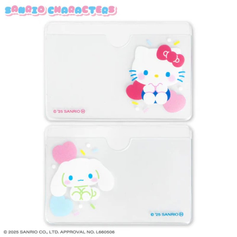 [HELLO KITTY & CINNAMOROLL] "Sanrio Punikyukyu Design" Card Pouches
