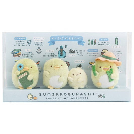 [PENGUIN?] "Sumikko Gurashi Sumikko no Okiniiri" Tenori Plush Set