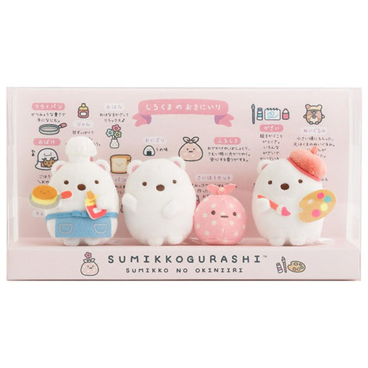 [SHIROKUMA] "Sumikko Gurashi Sumikko no Okiniiri" Tenori Plush Set