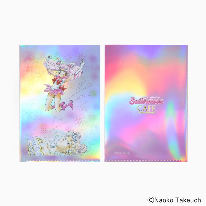 [SAILOR CHIBI MOON] "Sailor Moon CAFE Original" Aurora Clear File