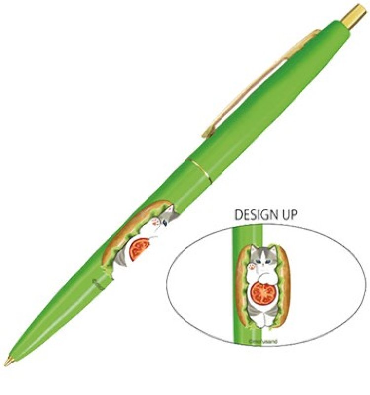 [GREEN] "Mofusand Mofumofu Bakery" BIC Ballpoint Pen