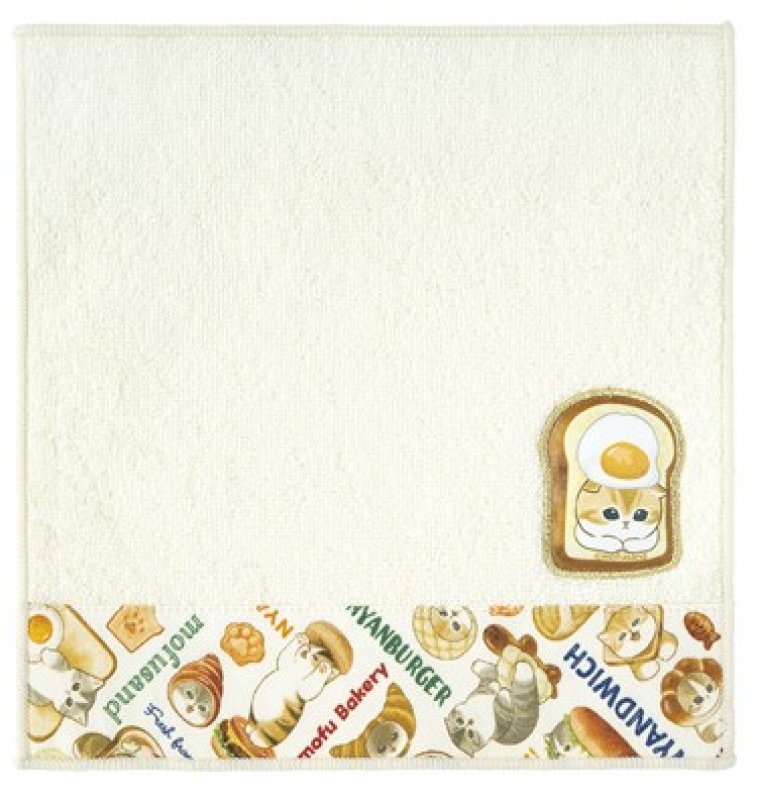 [EGG] "Mofusand Mofumofu Bakery" Hand Towel