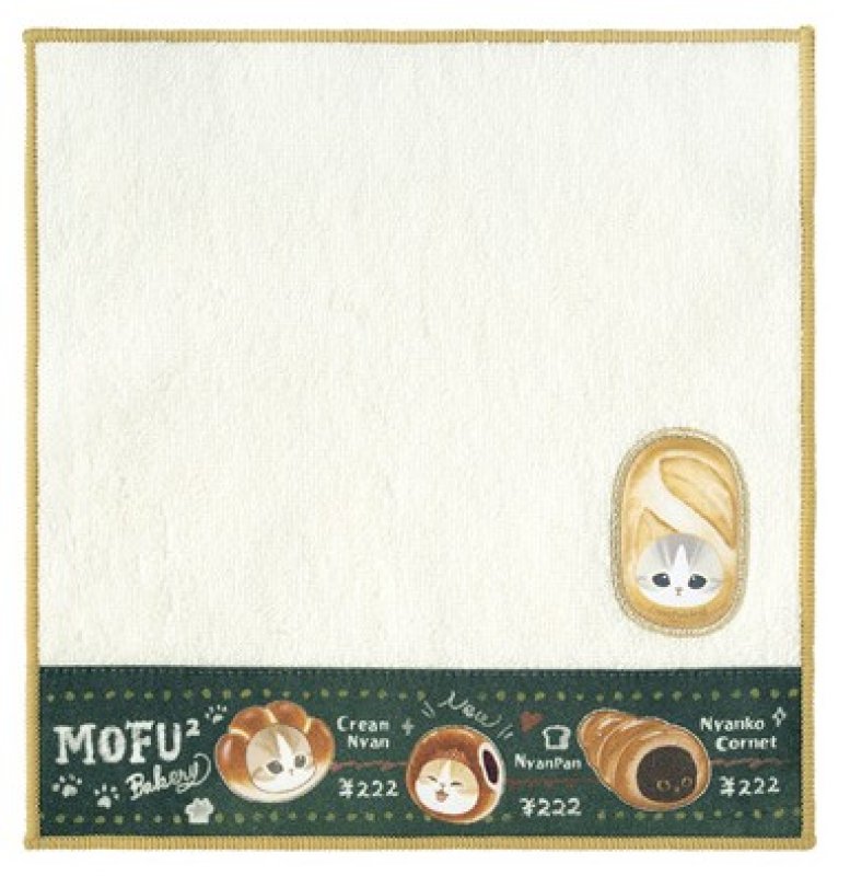 [BAGUETTE] "Mofusand Mofumofu Bakery" Hand Towel