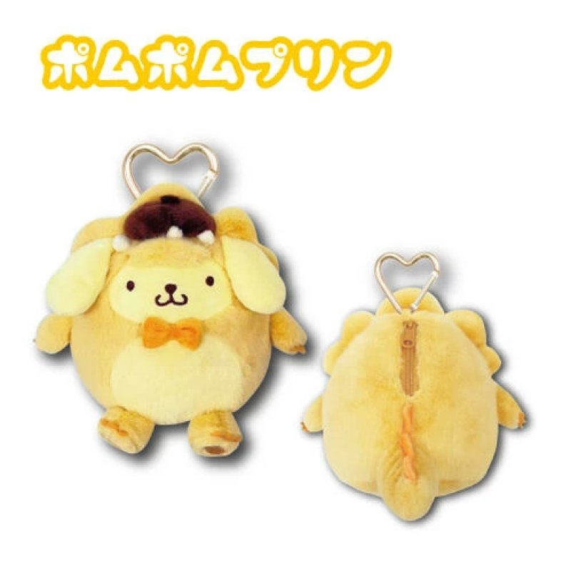 [POMPOMPURIN] "Sanrio Dinosaur" Plush Pouch