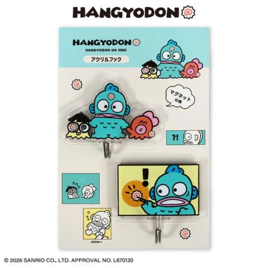 "THANKYOUMART X Hangyodon" Acrylic Hook Set