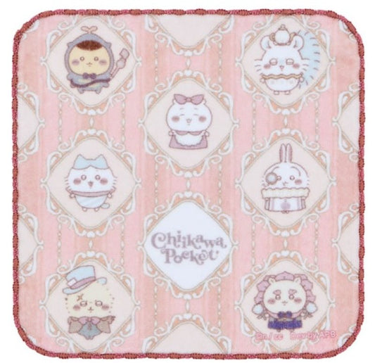 [PINK] LIMITED "Chiikawa Pocket POP UP STORE Alice in Wonderland" Petit Towel