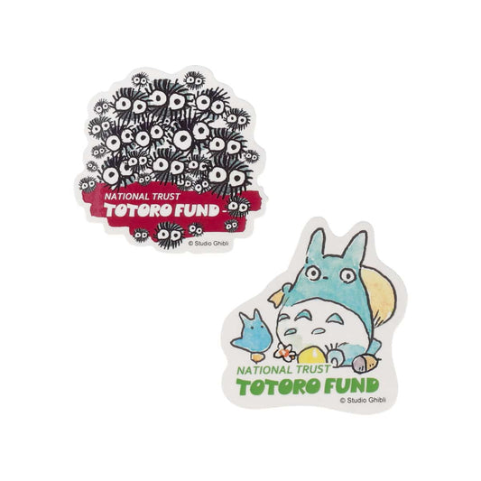 [KUROSUKE & FUROSHIKI TOTORO] "My Neighbor Totoro Fund Goods" Sticker Set