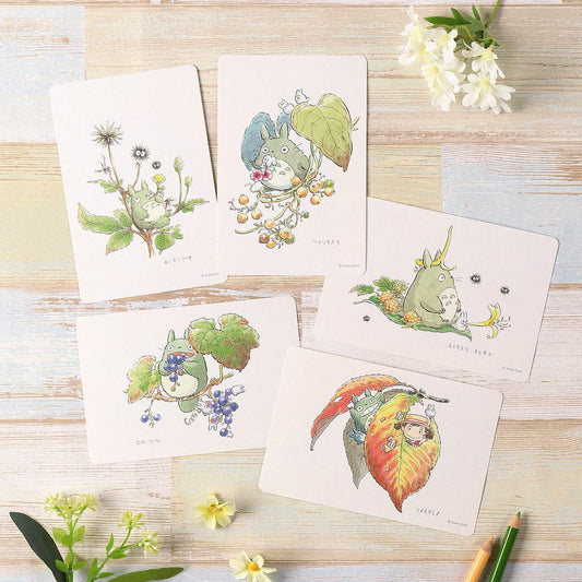 "My Neighbor Totoro Fund Goods" Postcard Set