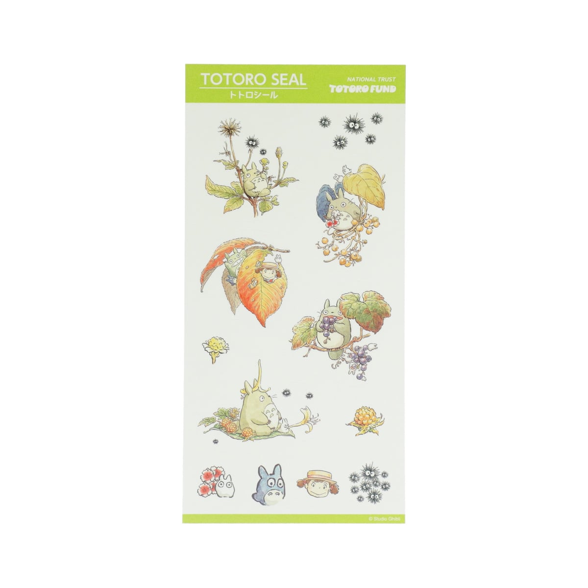 "My Neighbor Totoro Fund Goods" Sticker Sheet