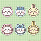 CARDDASS "Chiikawa Die-cut Sticker Set" Blind