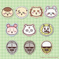 CARDDASS "Chiikawa Die-cut Sticker Set" Blind