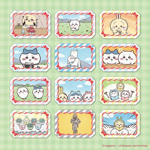 CARDDASS "Chiikawa Die-cut Sticker Set" Blind