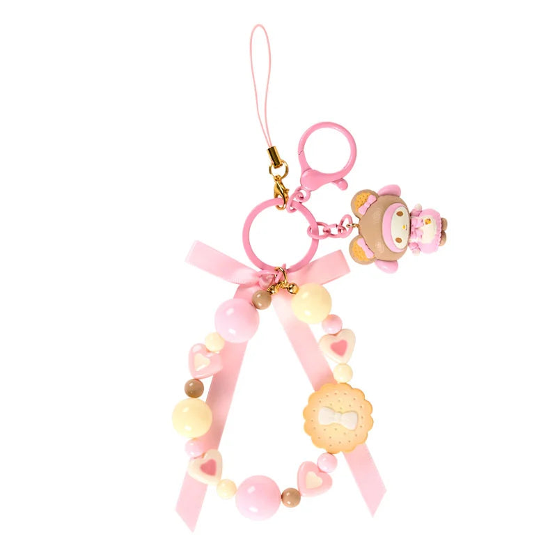 [MY MELODY] "Sanrio Cookie Mokomoko Bear" Strap