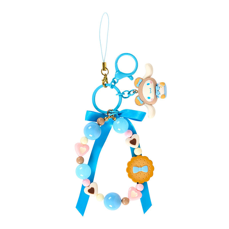 [CINNAMOROLL] "Sanrio Cookie Mokomoko Bear" Strap