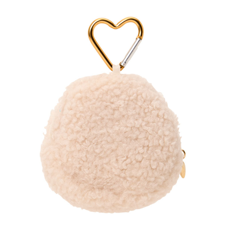 [MY MELODY] "Sanrio Cookie Mokomoko Bear" Mini Pouch with Carabiner