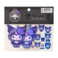 "Kuromi Pitch Black Mode" Sticker Set