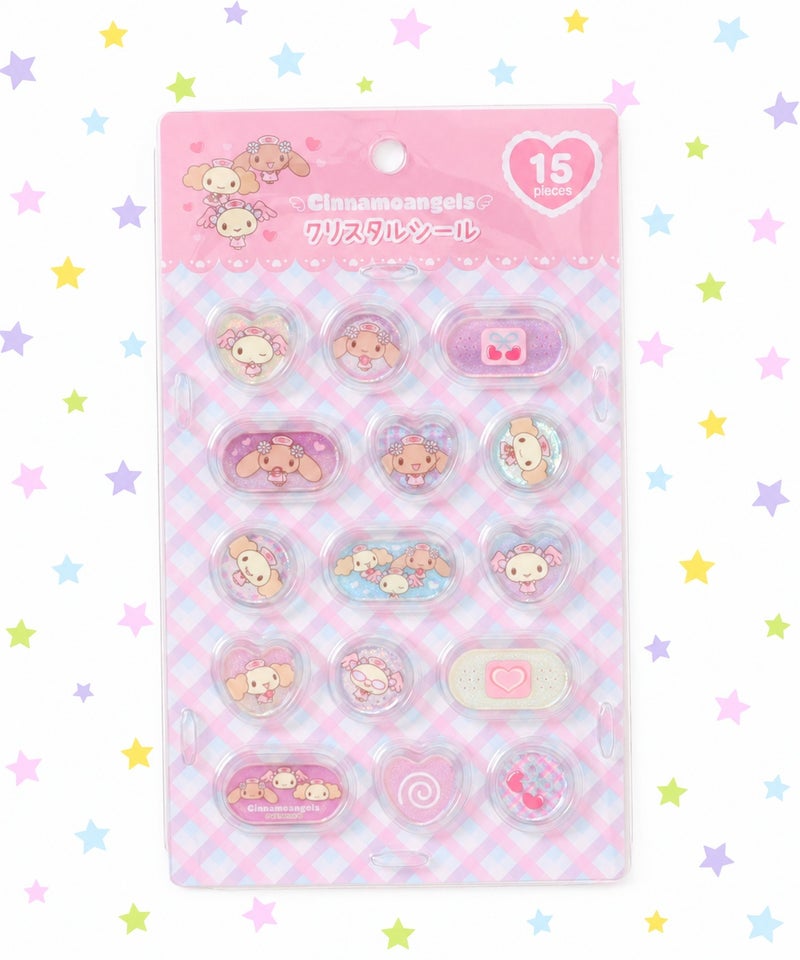 [NURSE] "Cinnamoangels" Crystal Sticker Sheet