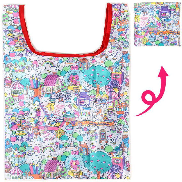 [RETRO PASTEL] "Sanrio Reprint" Mini Eco Bag
