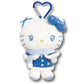 [HELLO KITTY] "Sanrio Blue Winter" Pouch Plush Keychain