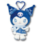 [KUROMI] "Sanrio Blue Winter" Pouch Plush Keychain