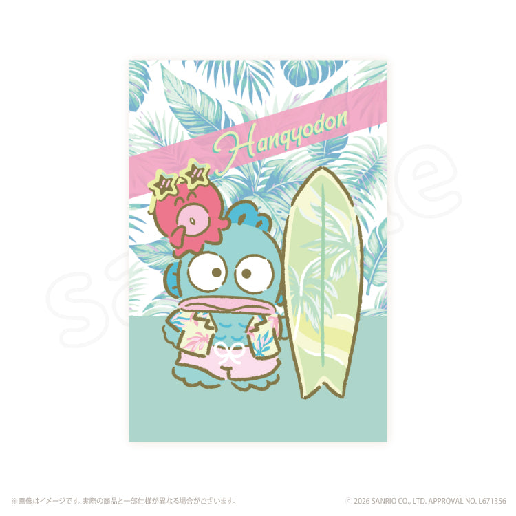 [HANGYODON] "Sanrio Enjoy! Summer Vacation" Postcard Set