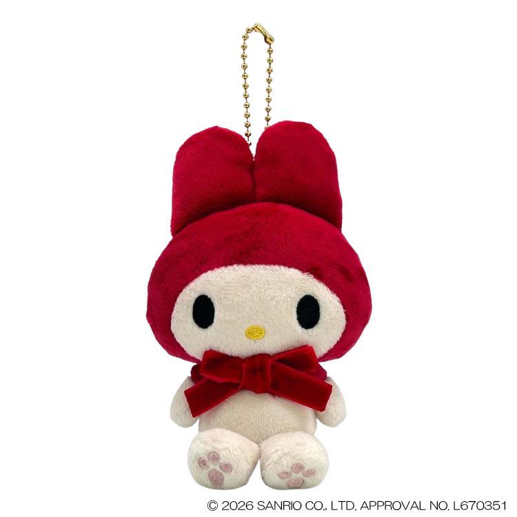 [MY MELODY] "Sanrio Retro" Plush Keychain
