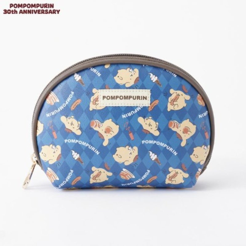 [BLUE] AVAIL "Pompompurin 30th Anniversary" Pouch