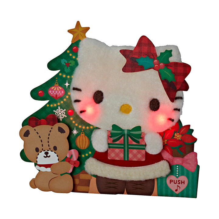 [HELLO KITTY] "Sanrio Christmas Music Melody" Card