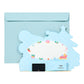 [CINNAMOROLL] "Sanrio Christmas Music Melody" Card