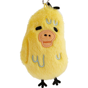 [KIIROITORI] "Rilakkuma & Awawa Neko" Plush Keychain