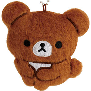 [CHAIROIKOGUMA] "Rilakkuma & Awawa Neko" Plush Keychain