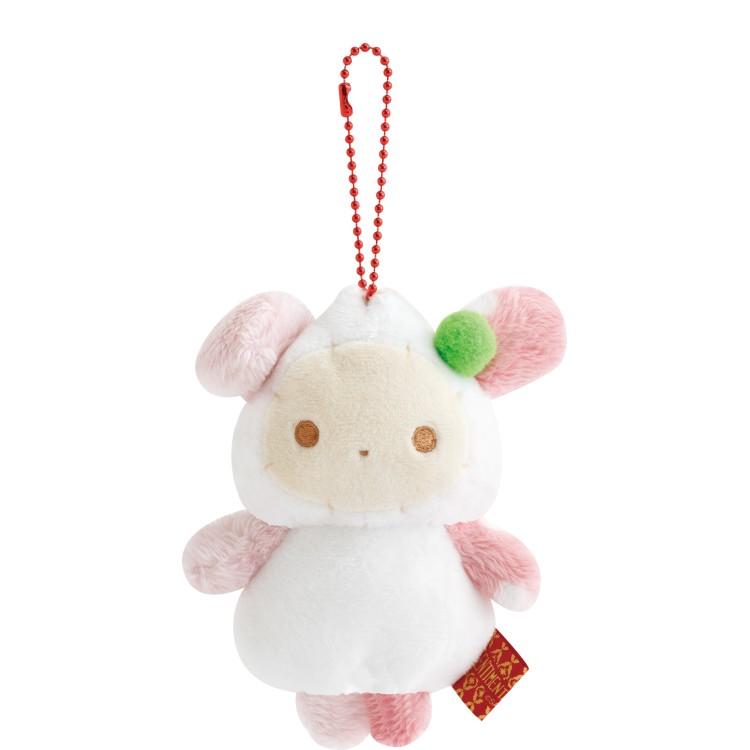 [SHAPPO SHUMAI] "Sentimental Circus Tonight, at the Black & White Kogumaza Tea Salon" Plush Keychain