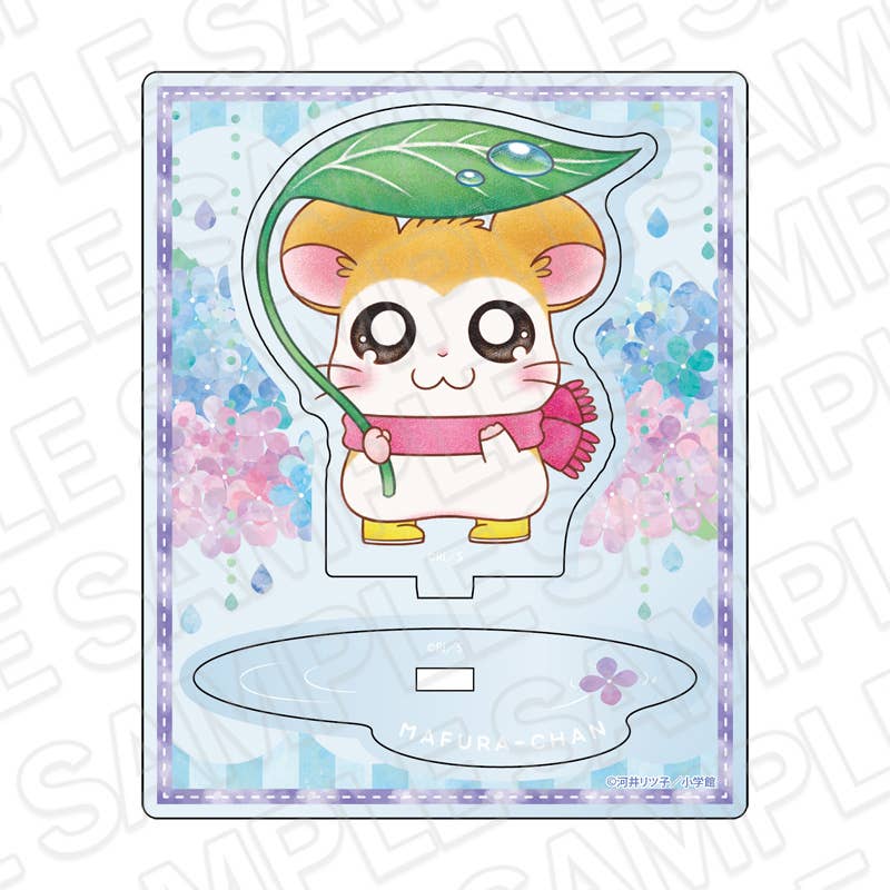 [PASHMINA] "Tottoko Hamtaro Rainy Day" Acrylic Stand