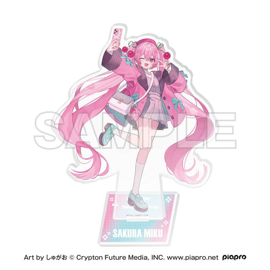 [SELFIE] "Sakura Miku x Shibuya Sakura Stage Art by Shugao" Acrylic Stand