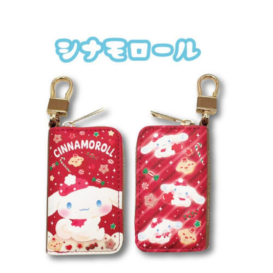 [CINNAMOROLL] "Sanrio Red Winter Series" Key Case