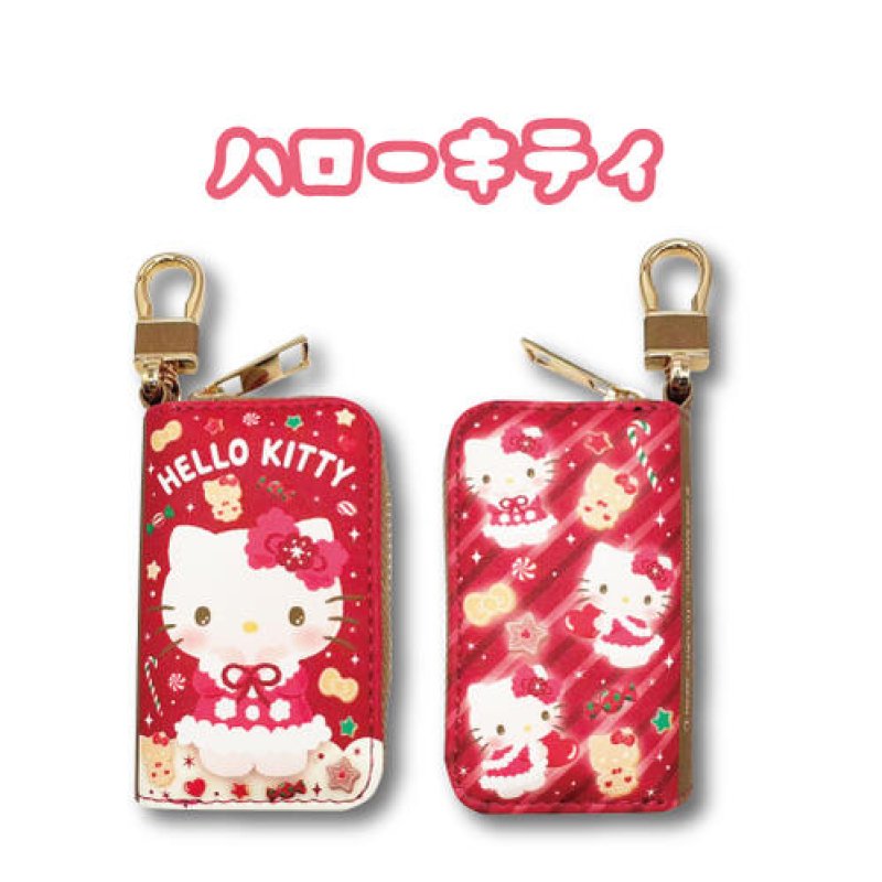 [HELLO KITTY] "Sanrio Red Winter Series" Key Case