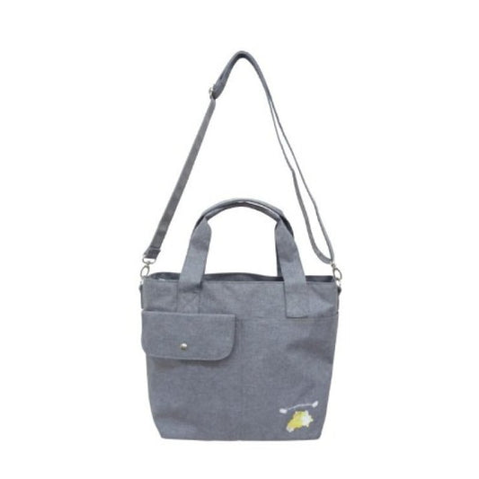 [GRAY] AVAIL "Pompompurin 30th Anniversary" 2 Way Tote Bag