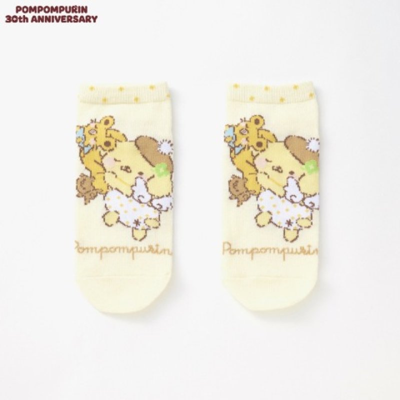 [YELLOW / ANGEL] AVAIL "Pompompurin 30th Anniversary" Ankle Socks