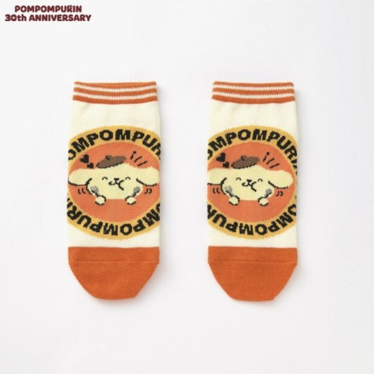 [HUNGRY / YELLOW] AVAIL "Pompompurin 30th Anniversary" Ankle Socks