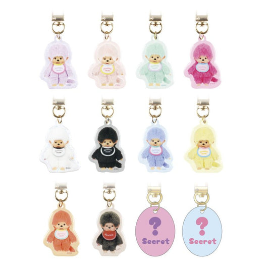 "Monchhichi COLORS Pukkuri Acrylic Charm" Blind