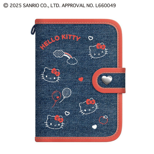 [HELLO KITTY DENIM] "Sanrio" Sticker Binder